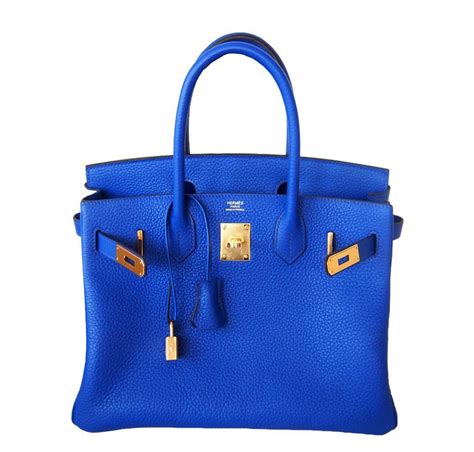 hermes blue bag|blue birkin bag cost.